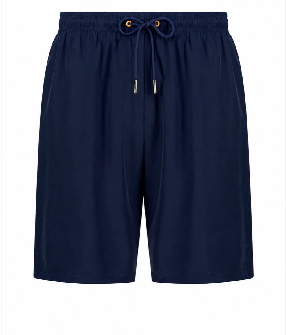 Navy Studio Swim Shorts
