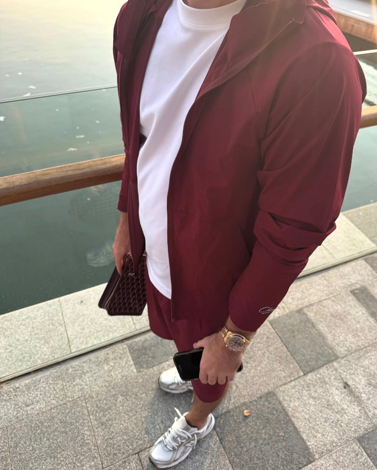 Red Studio Track Jacket